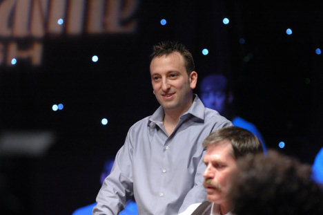 A historical photograph of Tony Bloom at a poker event in 2005